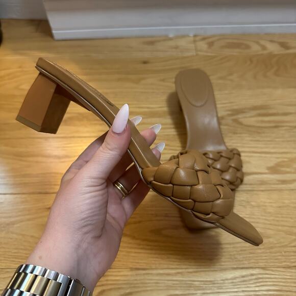 Just FabTonika Braided Strap Heeled Sandal Size 8 - Picture 2 of 9